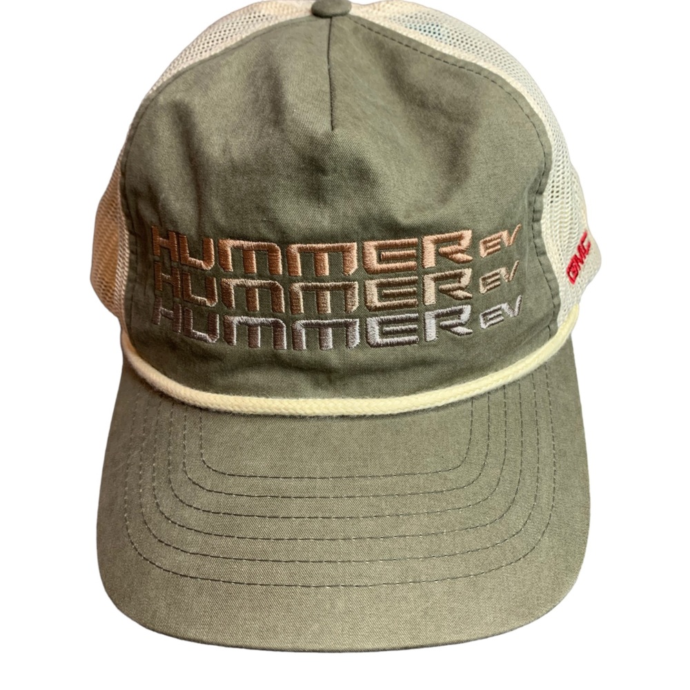 GMC HUMMER EV Green Trucker Hat
